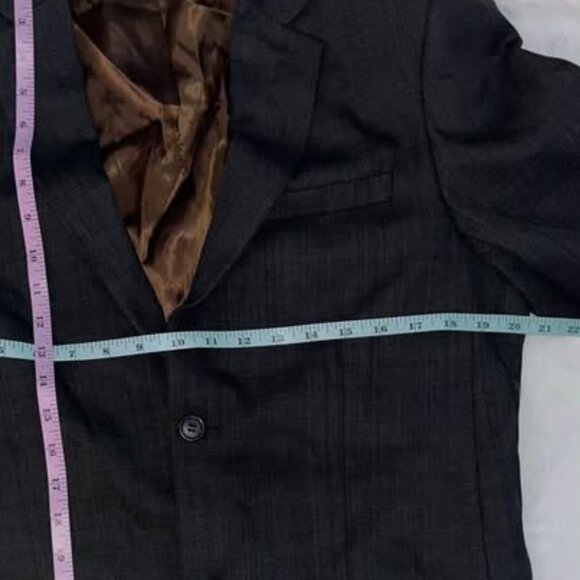 Caravelli Italy Black Suit Coat - Picture 11 of 12